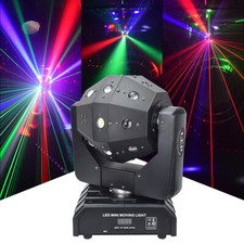 3in1 DMX LED Beam Strobe Laser Stage Lighting Moving Head Light for DJ Party