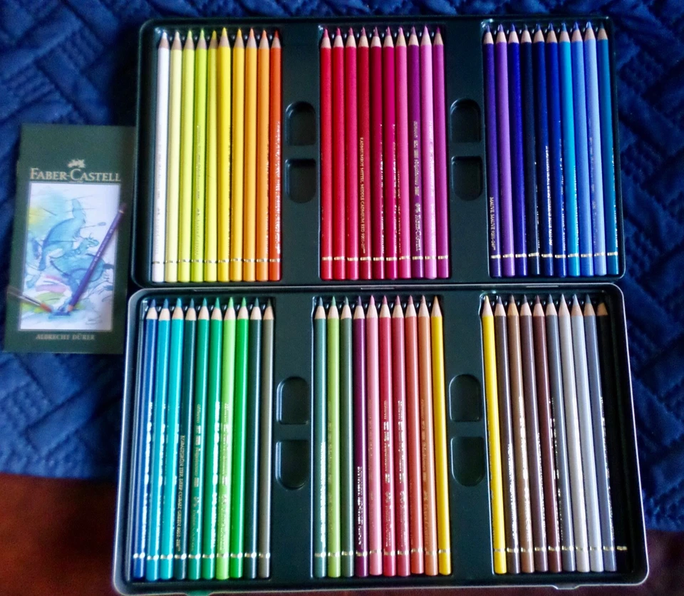 Juego de lápices de colores Faber-castel 110060 Polychromos en lata de metal, 60 piezas Foto 2 de 4