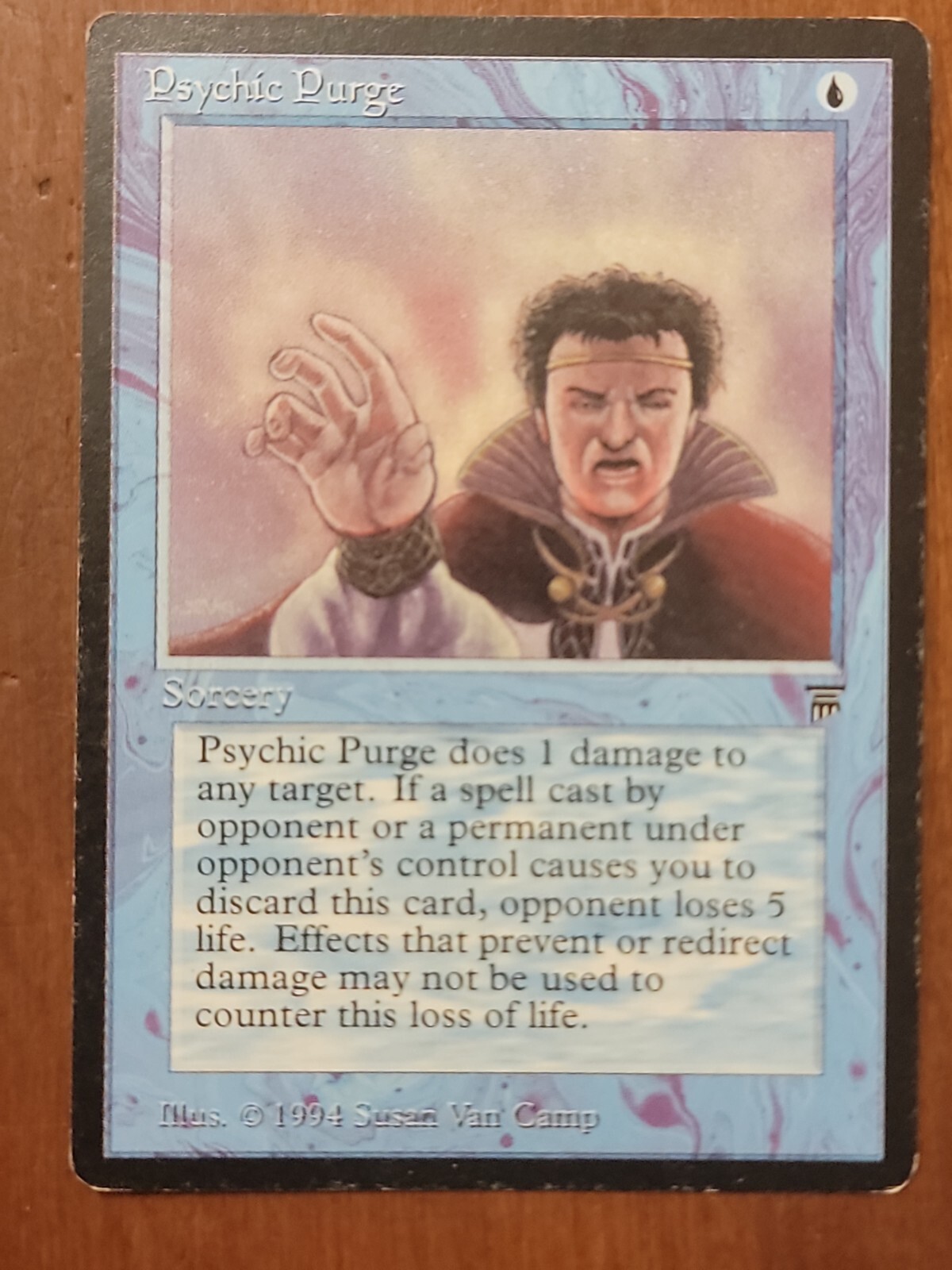 MTG Psychic Purge Legends Regular Common