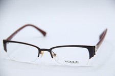 NEW VOGUE VO 4014-B 5011 BURGUNDY GUNMETAL AUTHENTIC FRAMES EYEGLASSES 50-18