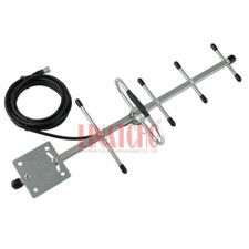 1.2GHz Stainless Steel 5 Units Wireless Transmitter Outdoor Yagi Antenna F Male