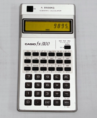 Ultra Rare] Casio CA-60 Vintage Digital Calculator Watch JAPAN [SPARE/REPAIR