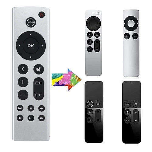 Telecomando di ricambio per Apple TV 1. 2.3. 4K HD A2169 A1842 A1625 4a generazione - Foto 6 di 7