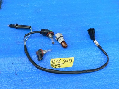 NISSAN ROGUE HEADLIGHT HEAD LIGHT WIRING HARNESS SOCKETS 2016 2015 14