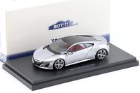 1:43 Ebbro Honda Nsx Concept Car 2013 Silver Metallic