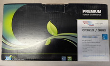 High Yield CF361X Cyan Toner for HP 508X Color LaserJet M552dn M553x M553dh