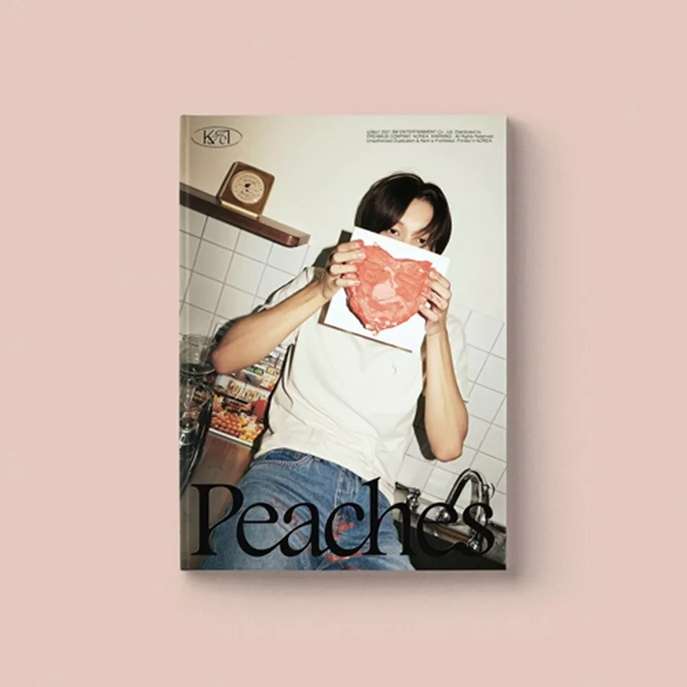 KAI - 2nd Mini Album [Peaches] Peaches Ver. Official Poster Kisses Ver