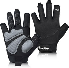 Guantes de entrenamiento para hombres y mujeres, guantes de levantamiento de pes