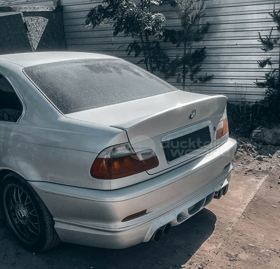 Ducktail Spoiler CSL for Bmw 3 e46 M3 Coupe / Cabrio 99 - 05 Trunk Wing ...