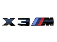 Fit For Bmw X3m Gloss Black Style Rear Trunk Emblem Badge M Sticker Fit For Bmw X3m Gloss Black Style Rear Trunk Emblem Badge M Sticker