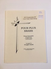 Sheet Music All Creatures of Our God  King - Brass Ensemble - Arr Douglas Smith