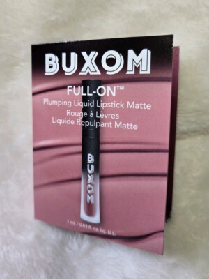 NEW Buxom Full-On Dolly Diva Plumping Liquid Lipstick Matte 0.03 fl oz Makeup