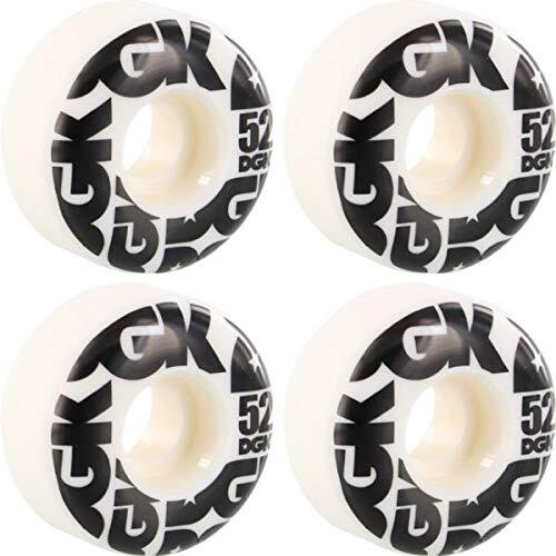 DGK Skates Street Formula Black/White Skate Rollen 52mm 101a (4er Set) - Bild 1 von 2