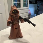 1996 Kenner Star Wars Jawa Figure With Glowing Eyes Power Of The Force W/Gun!