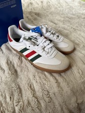 Adidas Samba OG White/Green/Red New with tags Size 6.5 unisex