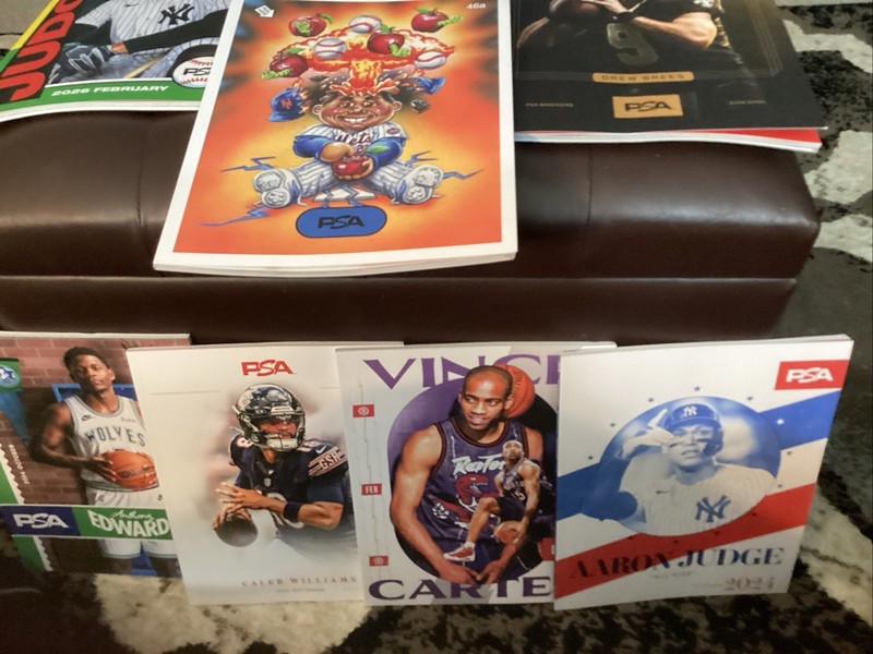 2024-25-26 PSA Magazine Lot of 8 In Great Condition! See Photos!