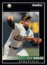 1992 Pinnacle - Bob Welch #409