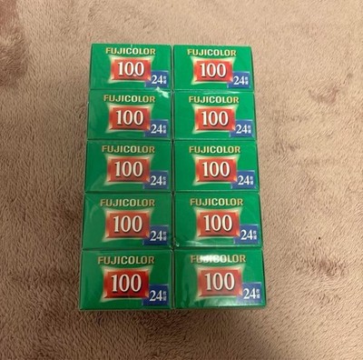 Fujifilm Fujicolor 100 35mm 24exp Film 10 Rollen Ablaufdatum 11/2023 unbenutz...