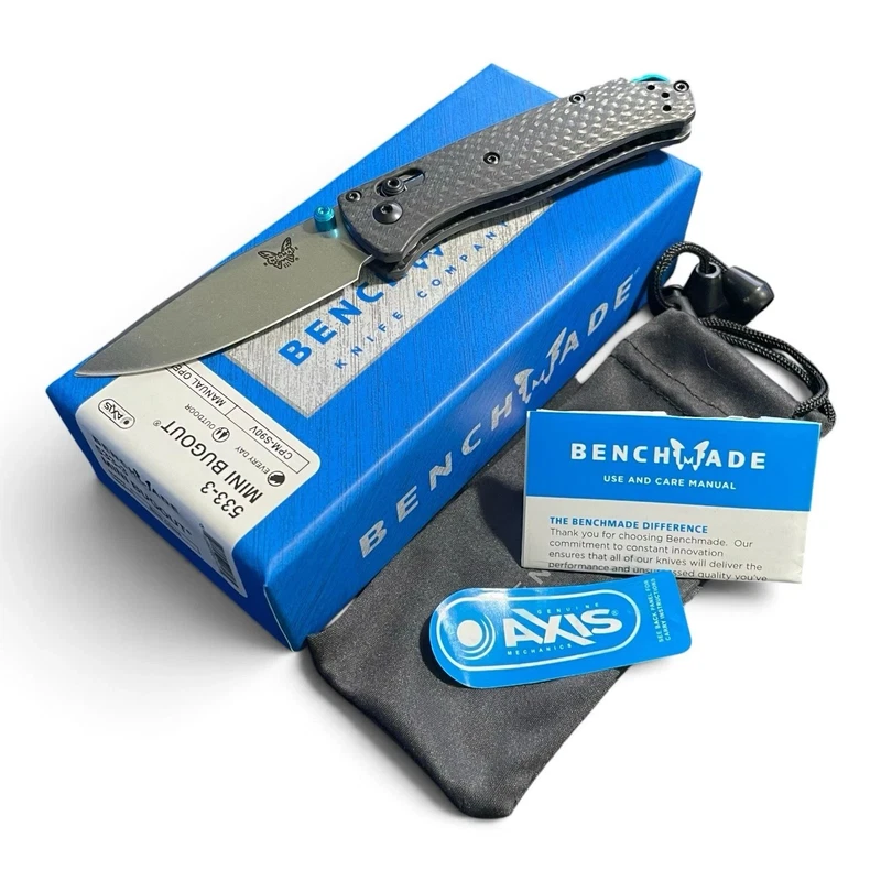 Benchmade Mini Bugout CPM-S90V Plain Edge