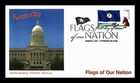 DR JIM STAMPS US COVER KENTUCKY FLAGS OF OUR NATION FIRST DAY ISSUE FLEETWOOD
