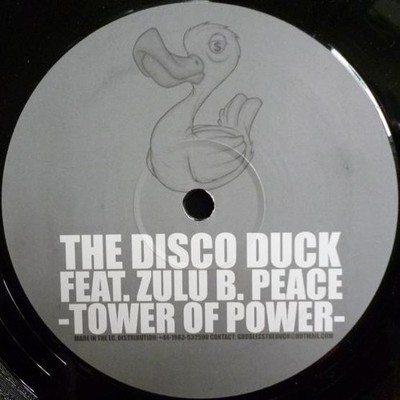 The Disco Duck Featuring Zulu B. Peace - Tower Of Power - UK 12'' Vinyl - 2000...