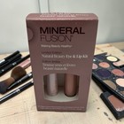 MINERAL FUSION NEW NATURAL BEAUTY EYE AND LIP KIT MASCARA AND LIP GLOSS — photo 1