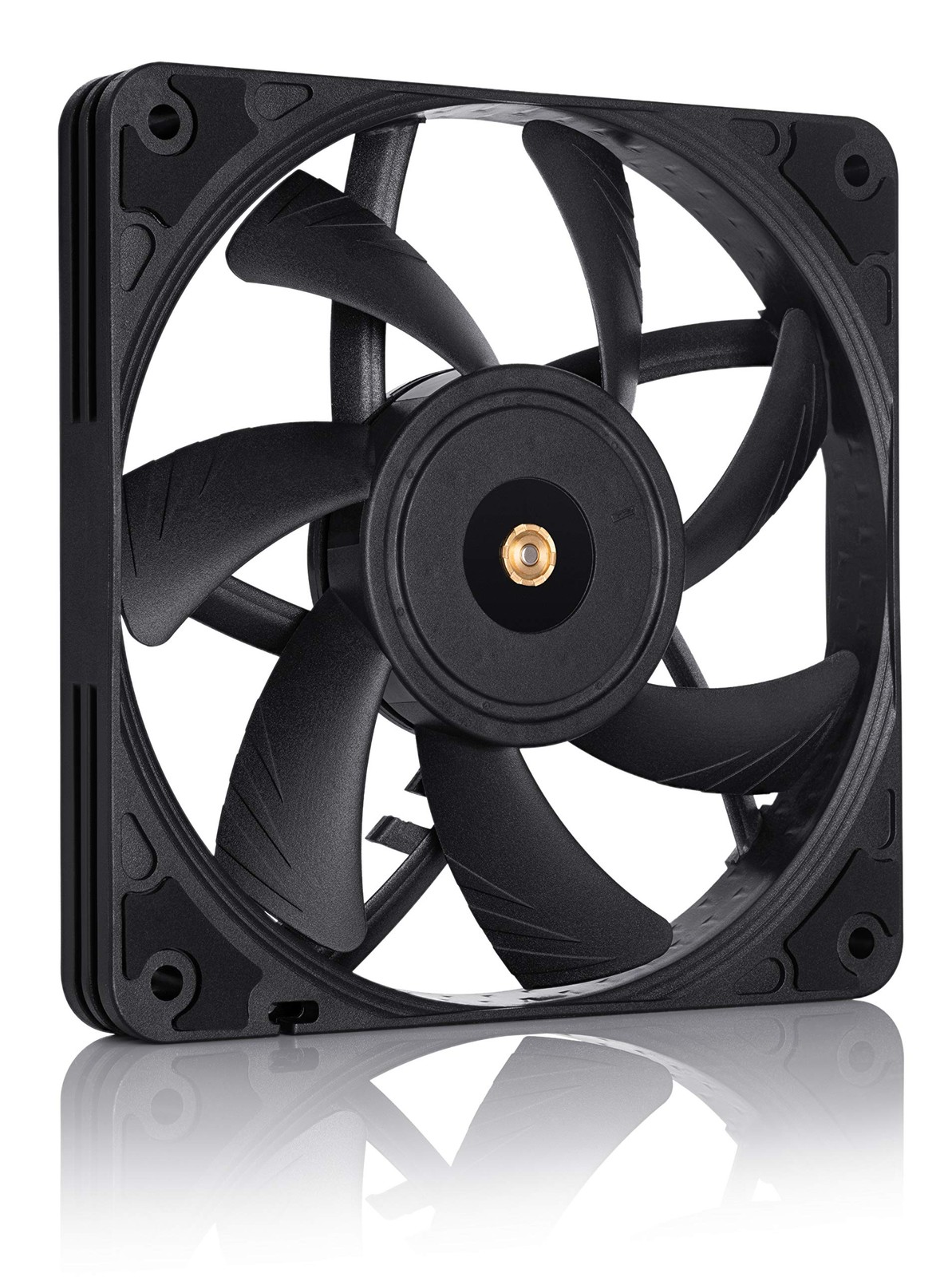 Noctua NF-A12x15 PWM chromax.Black.swap, Premium Quiet Slim Fan, 4-Pin (120x1...
