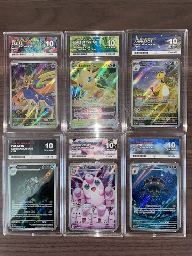 Pokemon TCG ACE 10 Slabs Bundle x6