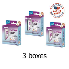 EMTRIX Nail Fungus Treatment 3 Pack Fast Results in 1 Week