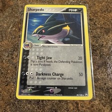 Sharpedo Uncommon Power Keepers 38/108 HP DMG on eBay