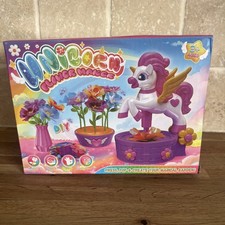 Kits de Artes y Manualidades para Niños - Kit de Prensa de Flores de Unicornio con Ramo de Flores de Tela