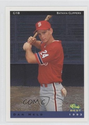 1993 Classic Best Batavia Clippers Dan Held #11 0q3