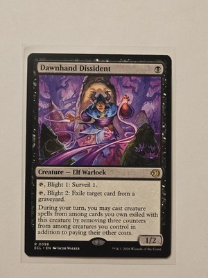 Dawnhand Dissident - 98 - Lorwyn Eclipsed - NM - Creature - R