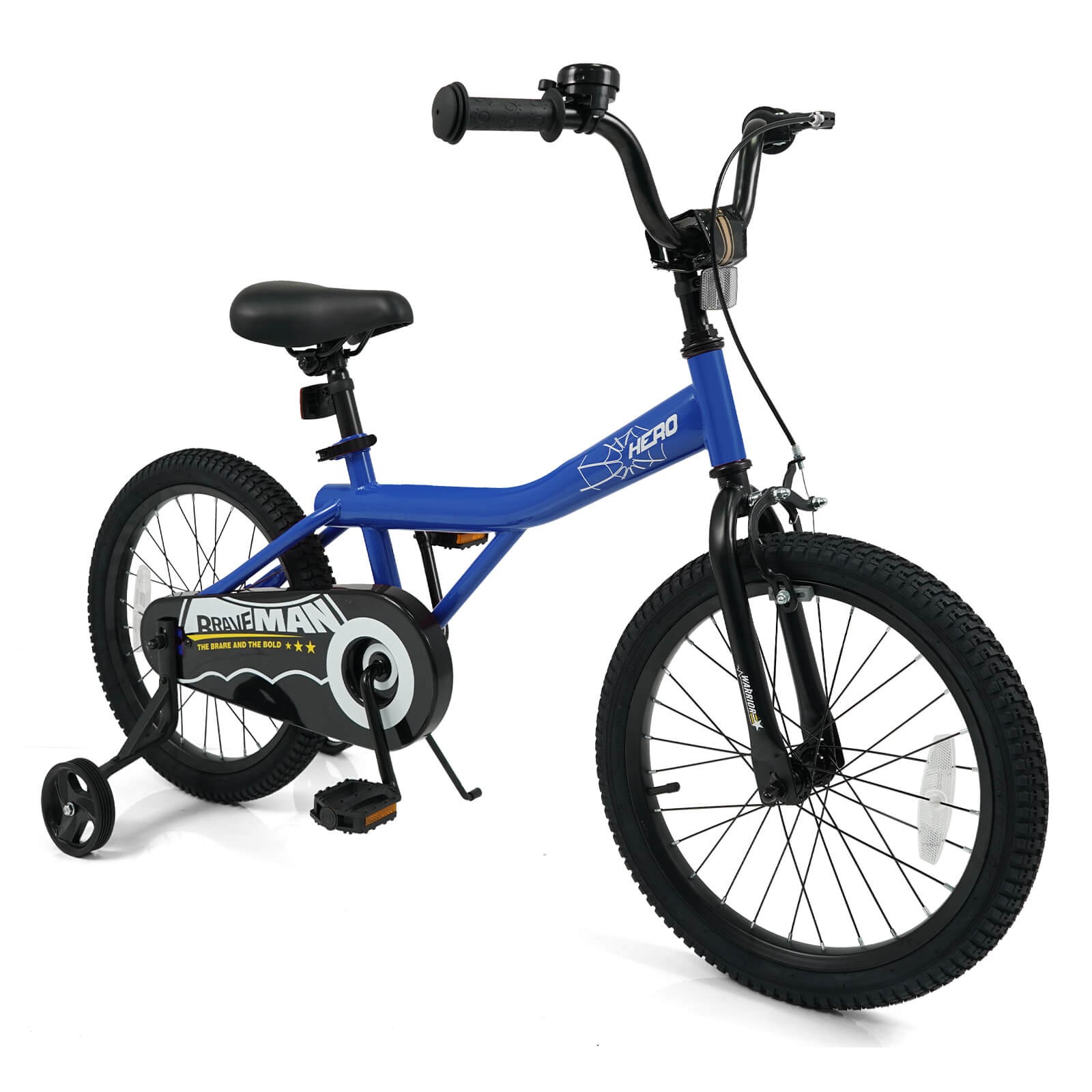 For Children W/removable Training Wheels, Dual Brakes