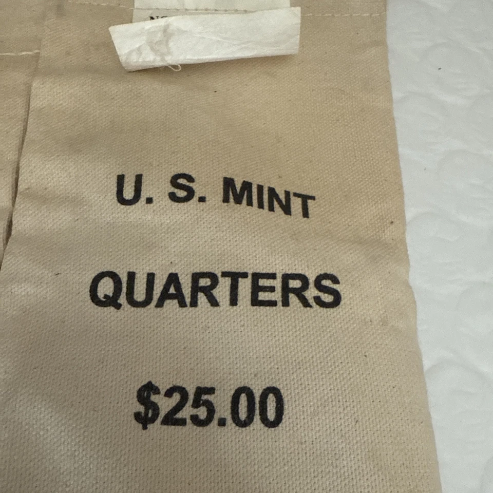 2001-P And D North Carolina State Quarter Original Mint Sewn Bag 100 coins EACH - Image 2 of 4