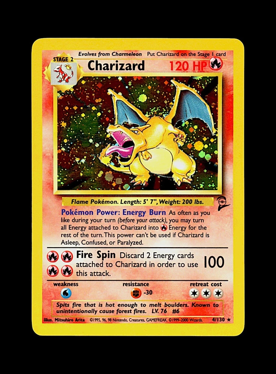 Pokémon Charizard Base Set Cards for sale - eBay