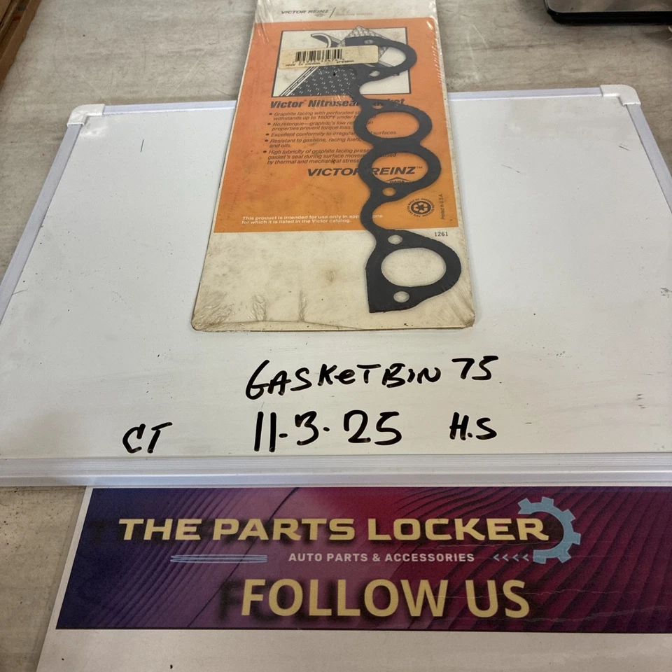 (1) Junta colector de admisión de motor Victor Reinz MS12278 NUEVO DE STOCK MS22755 Foto 2 de 4