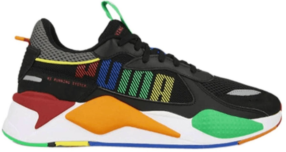 PUMA ES-X Bold \'Black Andean Toucan Orange\' Sneakers Size 7 Puma RS-X Bold Black/ Andean Toucan/ Orange Popsicle | Footshop main image 3