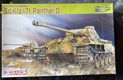 Dragon 6299 Sd.Kfz.171 Panther D Premium Edition 1:35 Neu Bauteile versiegelt