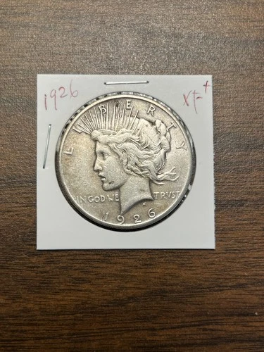 1926 p Peace silver dollar XF #f53 GENUINE GUARANTEE