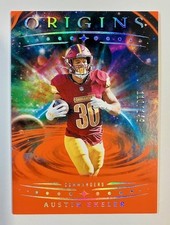 2025 Panini Origins Austin Ekeler /149 Orange Holo #33 Washington Commanders