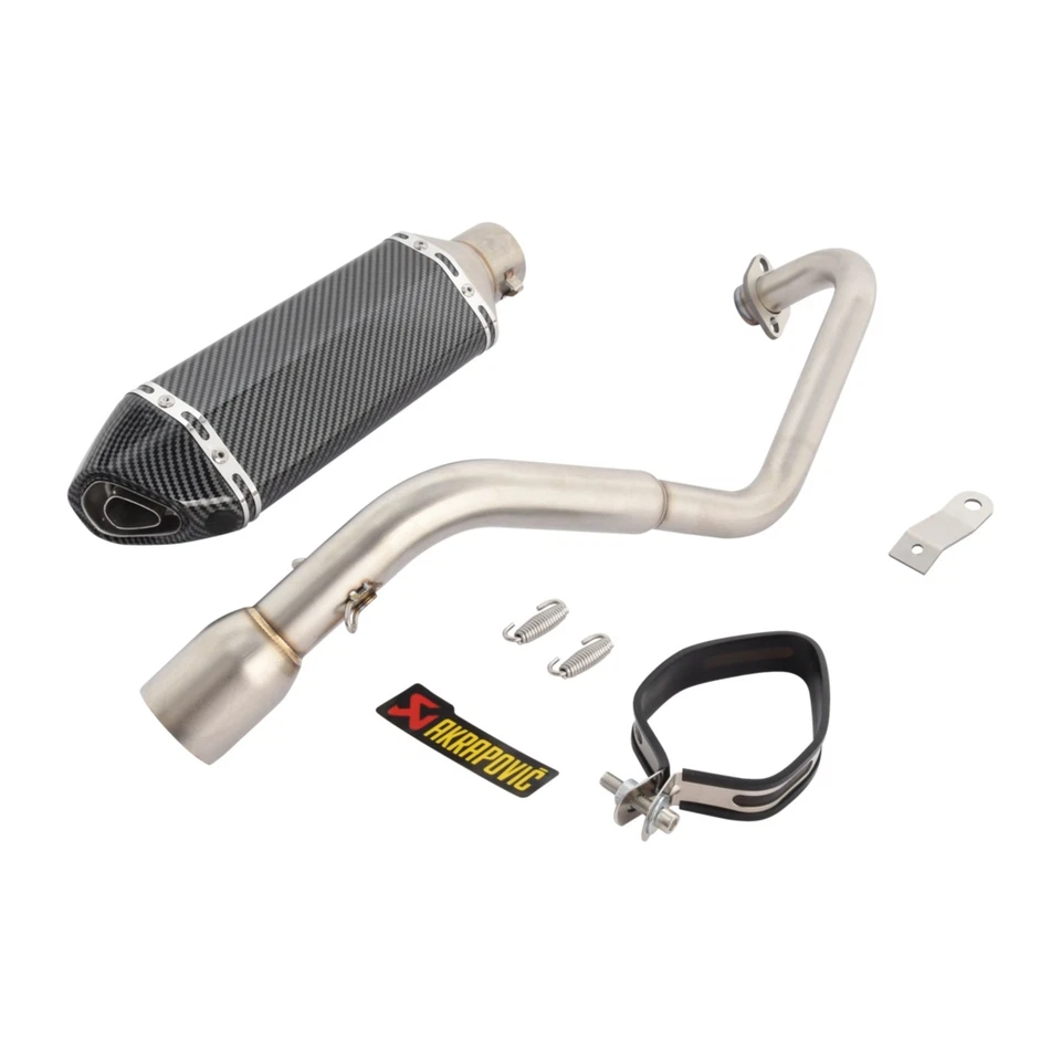 For Honda Grom MSX 125 2013-2020 Low Mount Exhaust System Headers Muffler Pipe - Image 2 of 4