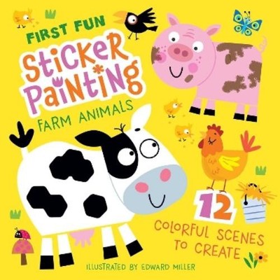 Edward Miller First Fun: Sticker Painting Farm Animals (Taschenbuch) (US IMPORT)