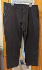 NWT Weatherproof Commuter Mens Pants 40x32 L Grey Shadow Casual Pants Regular