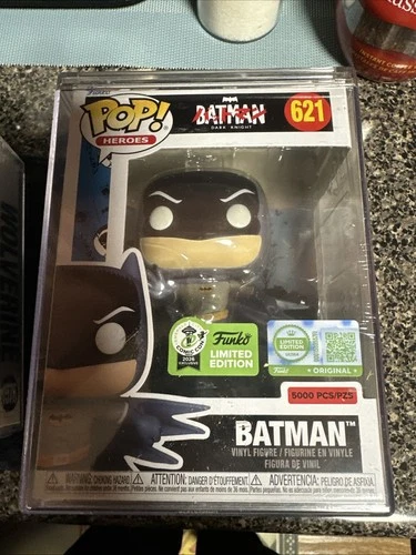 Funko Pop Batman Bat-Manga #621 ECCC 2026 Official Con Sticker Exclusive LE 5000
