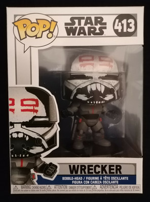 Funko Pop Star Wars Wrecker 413 Clone Wars - Vinyl Figur - Funko - Neu und Ovp