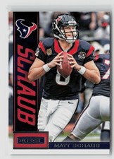 2013 PANINI ROOKIES STARS MATT SCHAUB #41 TEXANS