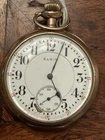 Antique c1917 Elgin 15 Jewel 3 Position Pocket Watch Bristol 25 Yr Gold Fld RUNS