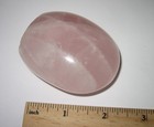 2.4" x 2" POLISHED NATURAL FREE FORM ROSE QUARTZ CRYSTAL STONE MINERAL ~ 164.6g — photo 4