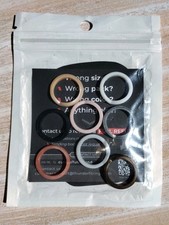 Thunderfit Silicone Wedding Rings 8pk, Women's Band, Size 5